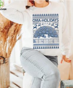 Happy Oma Holidays Ugly Sweatshirt