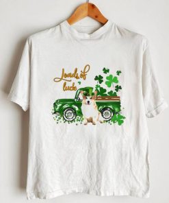 Happy Patricks Day Loads Of Luck Corgi Dog Shirt