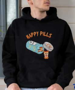 Happy Pills Funny Yorkshire Terrier Dog Lover Shirt