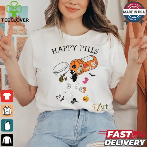 Happy Pills Halloween T Shirt