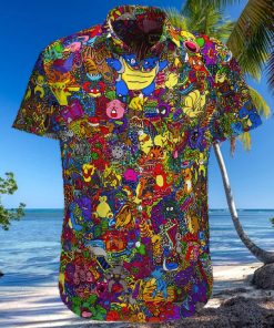 Happy Pokemon Beach Hawaiian Shirt