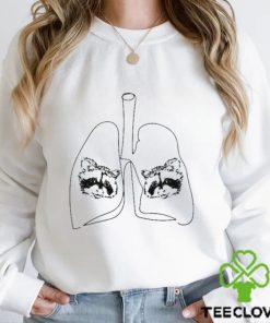 Happy Raccoon Club My Lungs Shirt