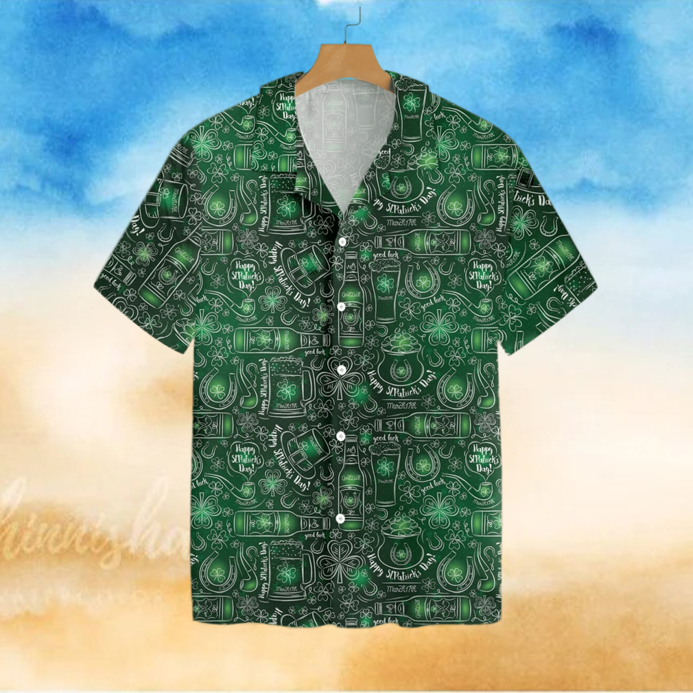 Happy Saint Patricks Day Hawaiian Shirt Unisex Adult Happy Saint Patricks Day Hawaiian Shirt Unisex Adult