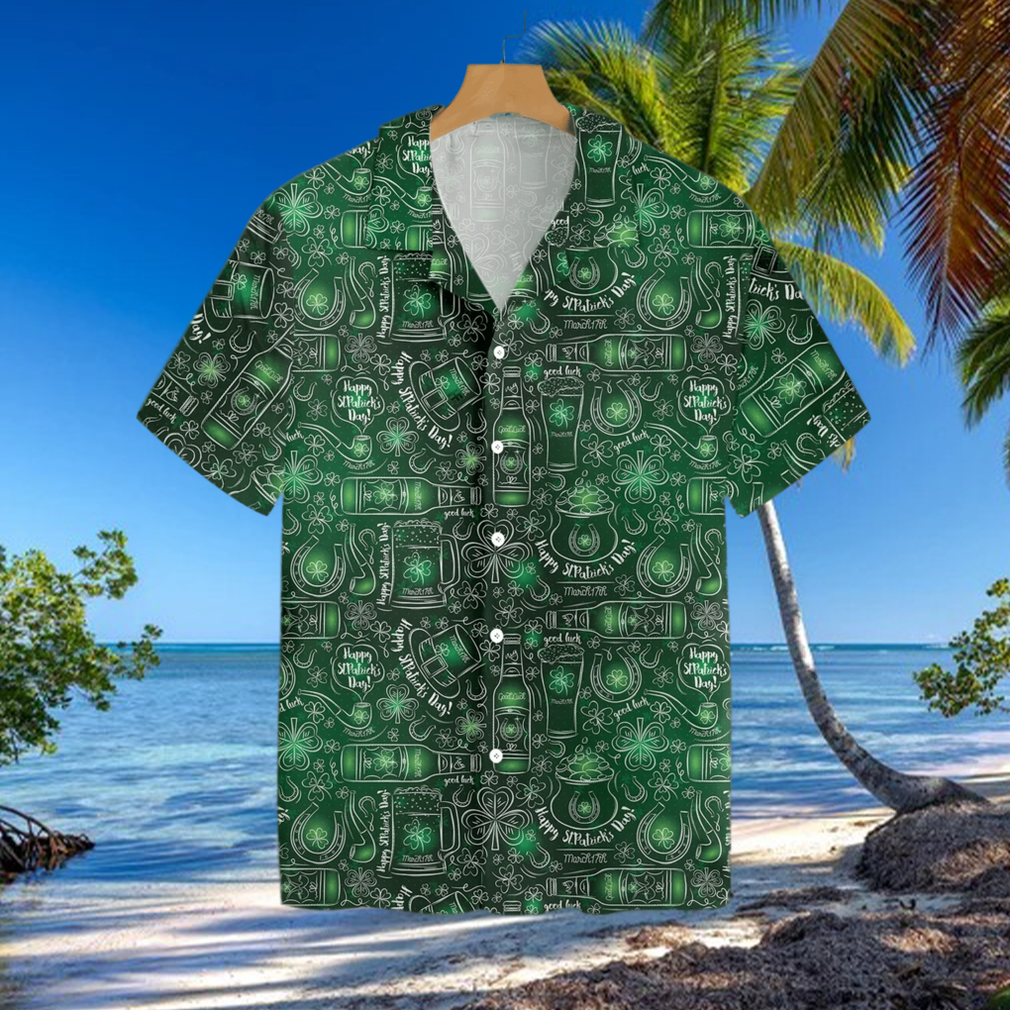 Happy Saint Patricks Day Hawaiian Shirt Unisex Adult Happy Saint Patricks Day Hawaiian Shirt Unisex Adult