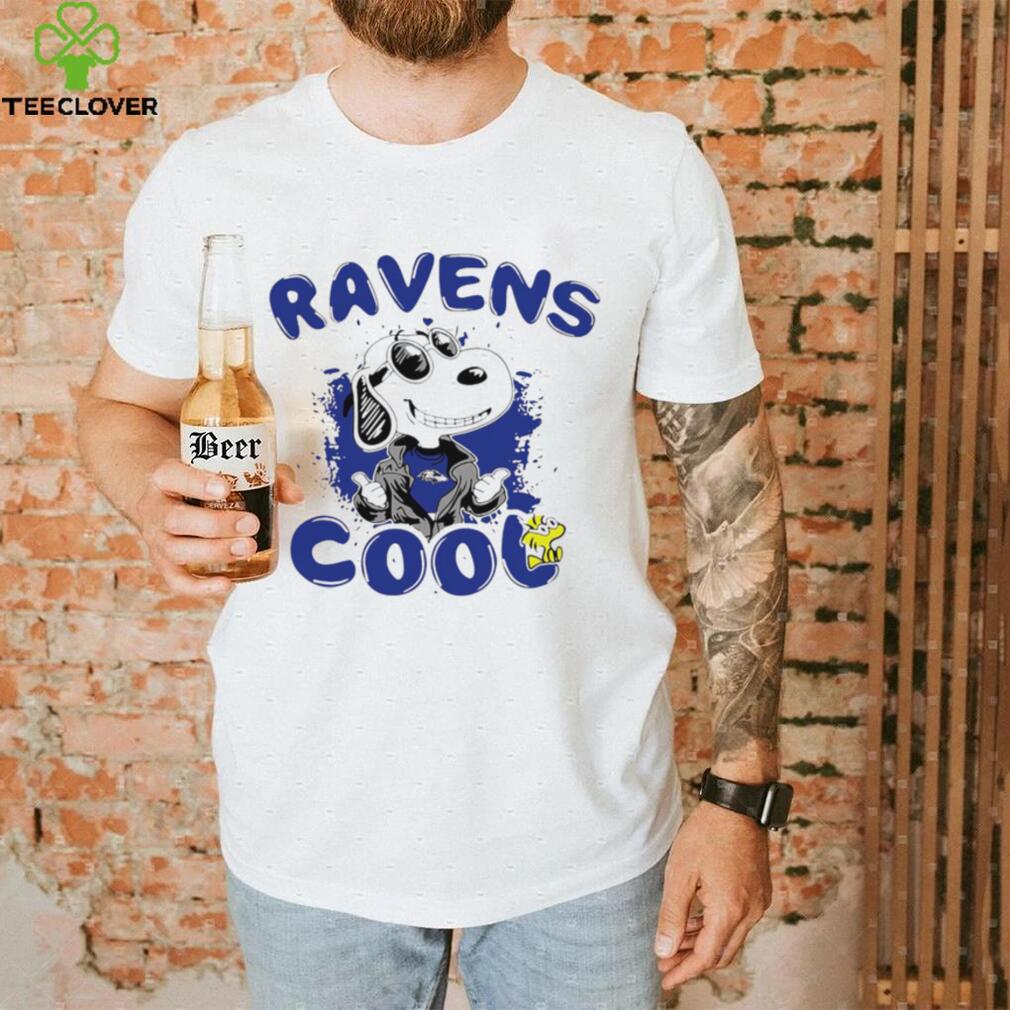 Happy Snoopy cartoon Baltimore Ravens cool logo 2024 shirt Happy Snoopy cartoon Baltimore Ravens cool logo 2024 shirt
