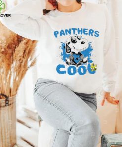 Happy Snoopy cartoon Carolina Panthers cool logo 2024 shirt