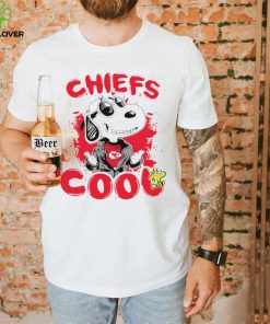 Happy Snoopy cartoon Kansas City Chiefs cool logo 2024 shirt