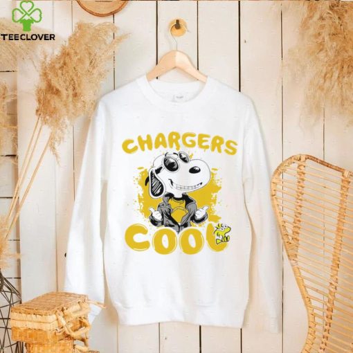 Happy Snoopy cartoon Los Angeles Chargers cool logo 2024 shirt