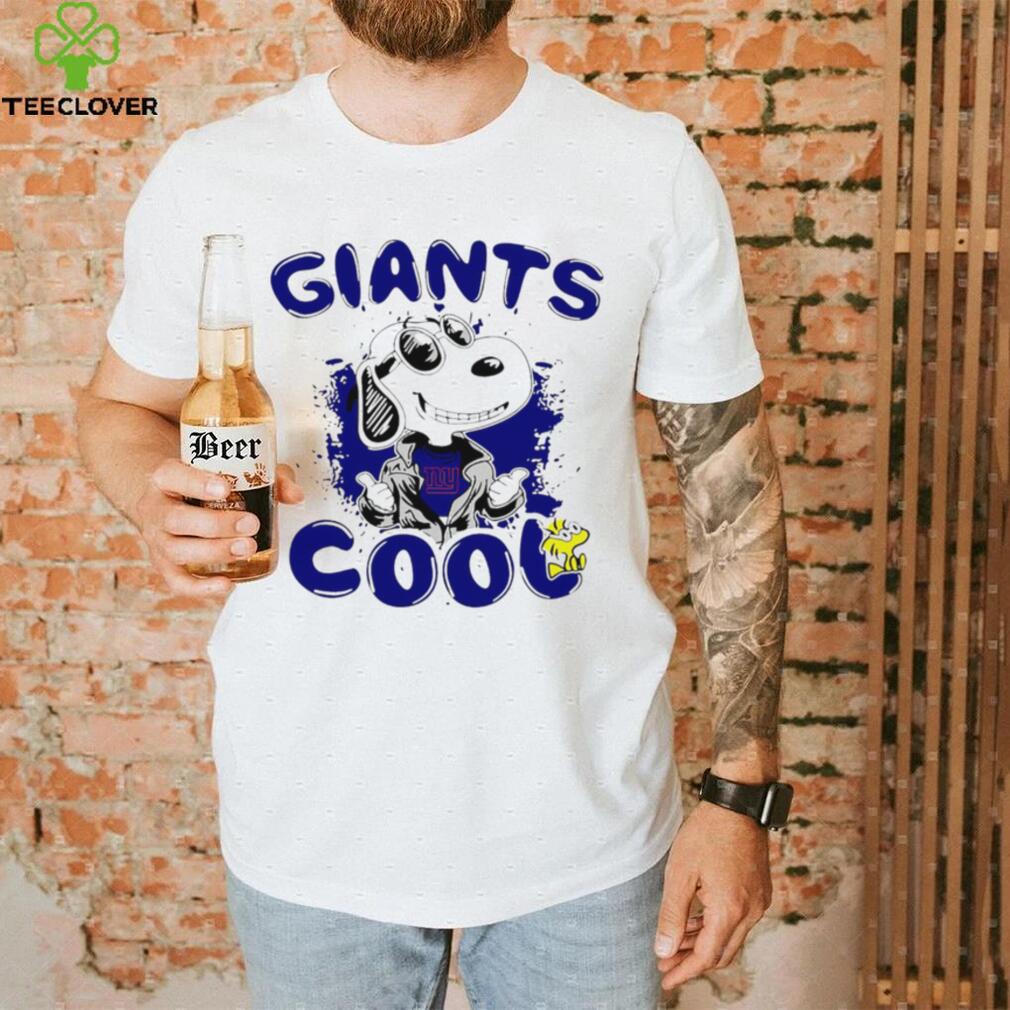 Happy Snoopy cartoon New York Giants cool logo 2024 shirt Happy Snoopy cartoon New York Giants cool logo 2024 shirt