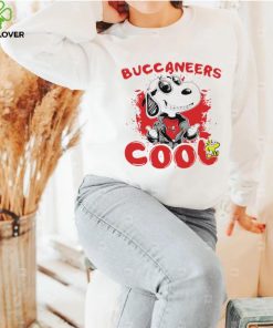 Happy Snoopy cartoon Tampa Bay Buccaneers cool logo 2024 shirt