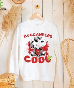 Happy Snoopy cartoon Tampa Bay Buccaneers cool logo 2024 hoodie, sweater, longsleeve, shirt v-neck, t-shirt