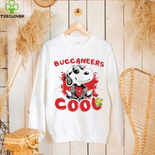 Happy Snoopy cartoon Tampa Bay Buccaneers cool logo 2024 hoodie, sweater, longsleeve, shirt v-neck, t-shirt