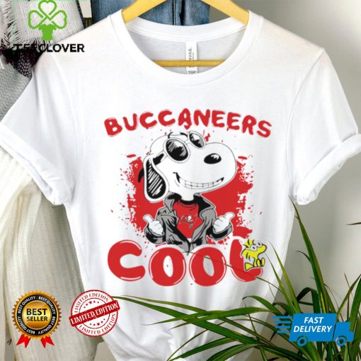 Happy Snoopy cartoon Tampa Bay Buccaneers cool logo 2024 hoodie, sweater, longsleeve, shirt v-neck, t-shirt