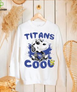 Happy Snoopy cartoon Tennessee Titans cool logo 2024 hoodie, sweater, longsleeve, shirt v-neck, t-shirt