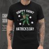 Happy St Hatricks Day St Patricks Day Hockey Gif T Shirt