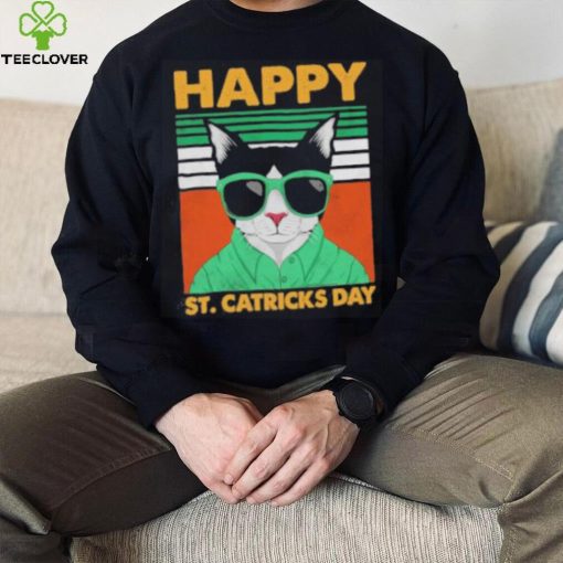 Happy St. Catricks day retro vintage hoodie, sweater, longsleeve, shirt v-neck, t-shirt