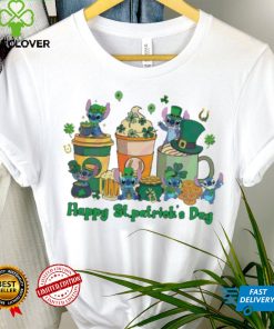 Happy St. Patrick’s Day Stitch coffee shirt