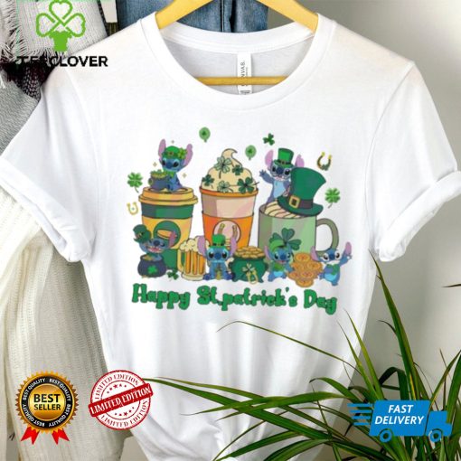 Happy St. Patrick’s Day Stitch coffee hoodie, sweater, longsleeve, shirt v-neck, t-shirt