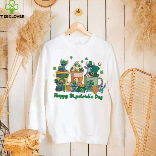 Happy St. Patrick’s Day Stitch coffee hoodie, sweater, longsleeve, shirt v-neck, t-shirt