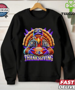 Happy Thanksgiving Baltimore Ravens Football shirt 3 Happy Thanksgiving Baltimore Ravens Football shirt