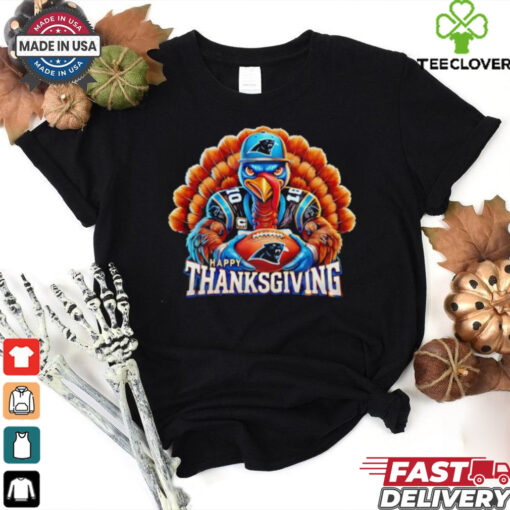 Happy Thanksgiving Carolina Panthers Football Turkey shirt