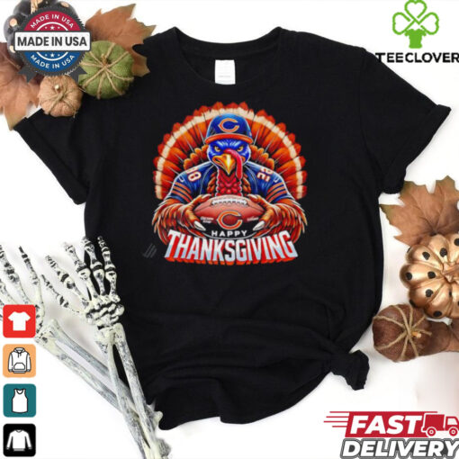 Happy Thanksgiving Chicago Bears Football Turkey shirt