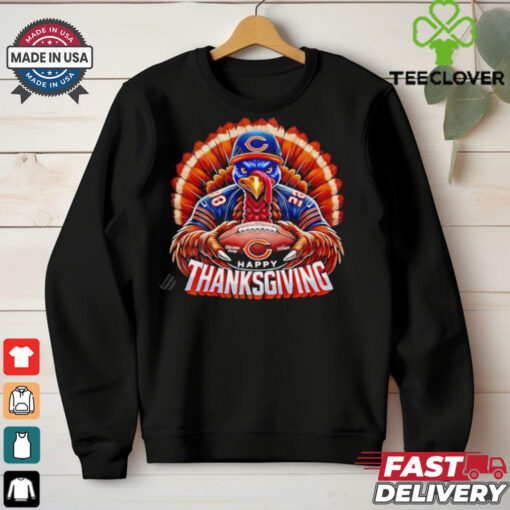 Happy Thanksgiving Chicago Bears Football Turkey shirt