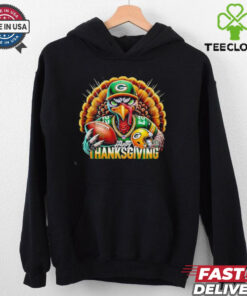 Happy Thanksgiving Green Bay Packers Football Turkey shirt
