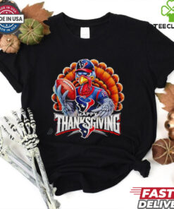 Happy Thanksgiving Houston Texans Football Turkey shirt