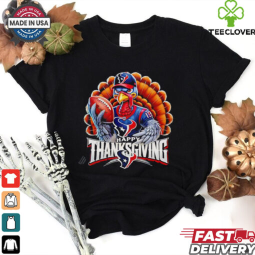 Happy Thanksgiving Houston Texans Football Turkey shirt