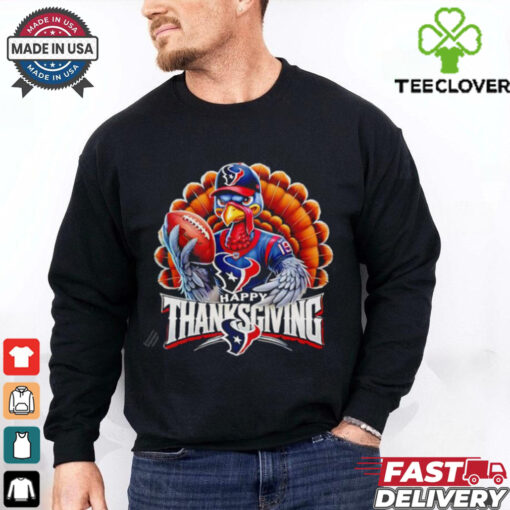Happy Thanksgiving Houston Texans Football Turkey shirt