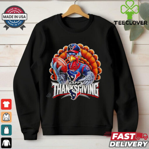 Happy Thanksgiving Houston Texans Football Turkey shirt