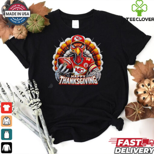 Happy Thanksgiving Kansas Chiefs Football Turkey shirt