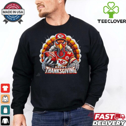 Happy Thanksgiving Kansas Chiefs Football Turkey shirt