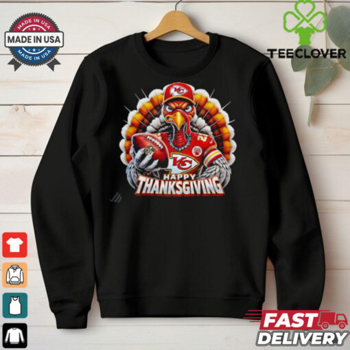 Happy Thanksgiving Kansas Chiefs Football Turkey shirt