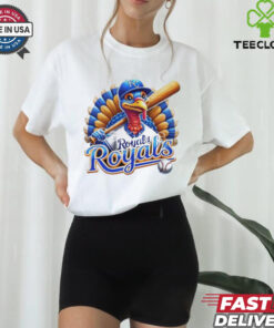 Happy Thanksgiving Kansas City Royals Baseball Turkey 2024 Shirt