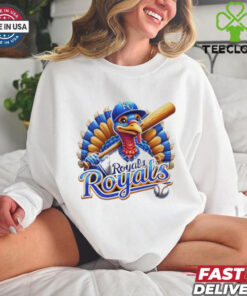 Happy Thanksgiving Kansas City Royals Baseball Turkey 2024 Shirt