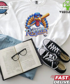 Happy Thanksgiving Kansas City Royals Baseball Turkey 2024 Shirt