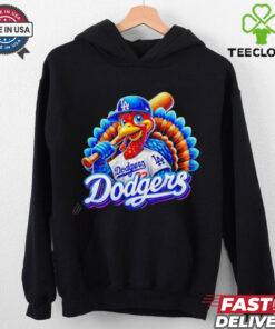Happy Thanksgiving LA Dodgers baseball Turkey shirt