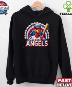 Happy Thanksgiving Los Angeles Angels baseball Turkey shirt 1 Happy Thanksgiving Los Angeles Angels baseball Turkey shirt