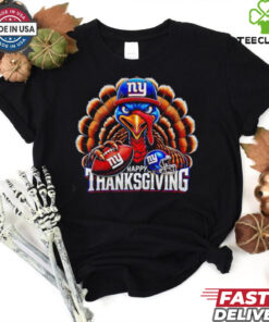 Happy Thanksgiving New York Giants Football Turkey shirt