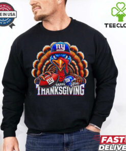 Happy Thanksgiving New York Giants Football Turkey shirt