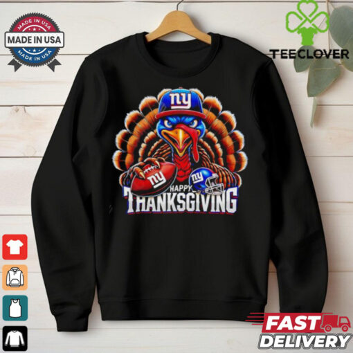 Happy Thanksgiving New York Giants Football Turkey shirt