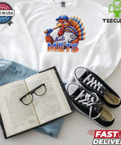 Happy Thanksgiving New York Mets Baseball Turkey 2024 Shirt