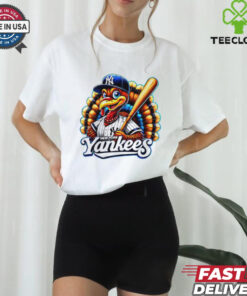 Happy Thanksgiving New York Yankees baseball Turkey shirt