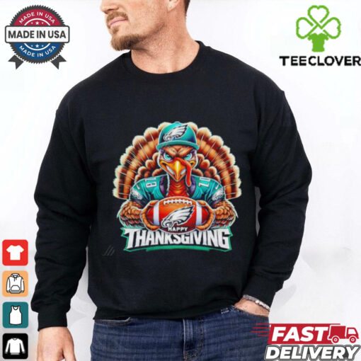 Happy Thanksgiving Philadelphia Eagles Football Turkey shirt