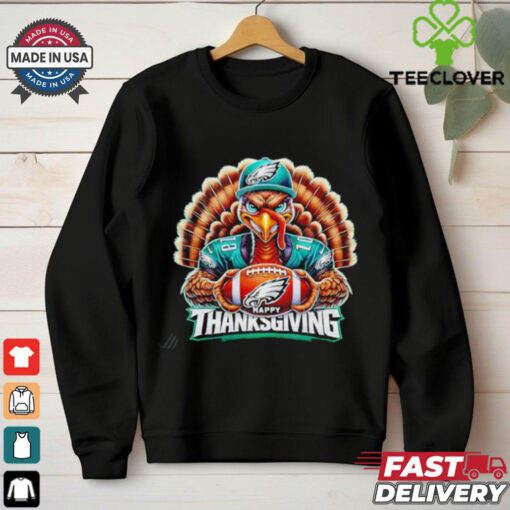 Happy Thanksgiving Philadelphia Eagles Football Turkey shirt