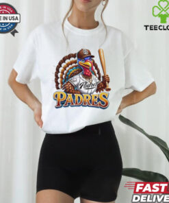 Happy Thanksgiving San Diego Padres Baseball Turkey 2024 Shirt
