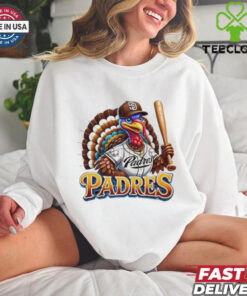 Happy Thanksgiving San Diego Padres Baseball Turkey 2024 Shirt