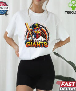 Happy Thanksgiving San Francisco baseball Turkey shirt
